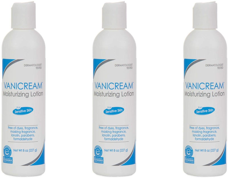 Vanicream لوشن فانيكريم المرطب 8 أونصة عبوة قيمة من 3