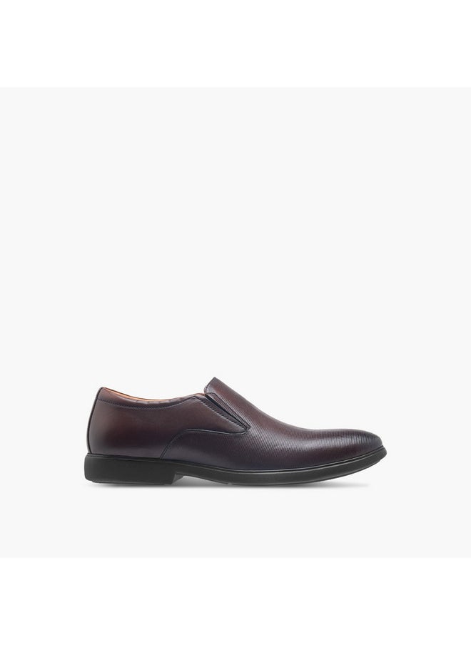 DUCHINI Men's Solid Slip-On Loafers  - Image 3
