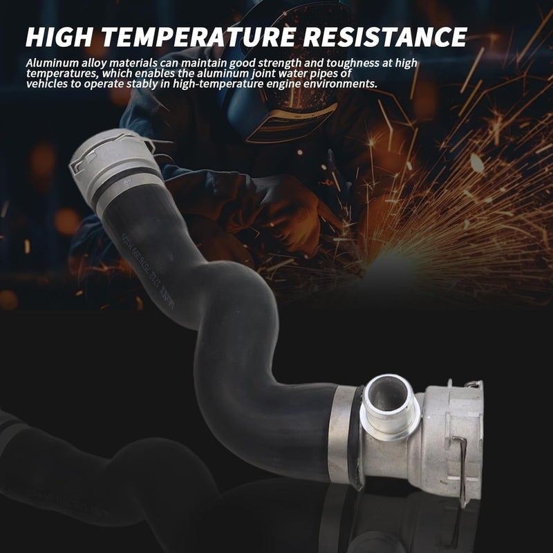 Radiator Hose, Suitable 2010-2016 For BMW 523i 530i 730Li, Replace Number 17127578399 - Image 3