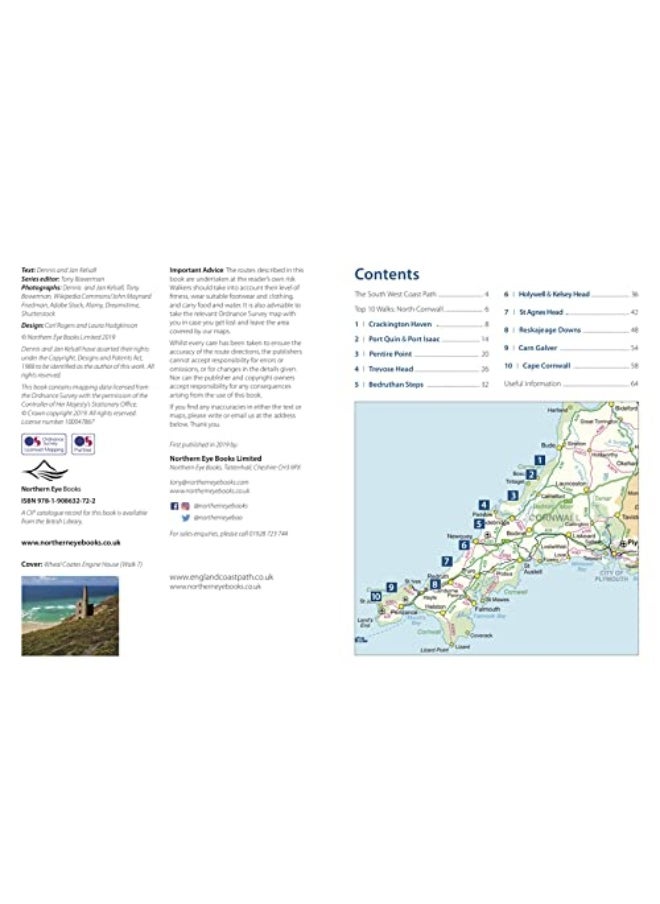 North Cornwall Coast: Bude to Land's End - Circular Walks along the South West Coast Path  - Image 4
