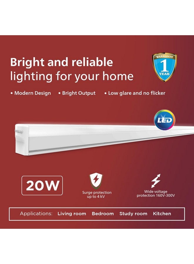 PHILIPS 20W Ujjwal LED Batten, LED Tubelight for Home, Cool Day Light, Pack of 3 - Image 2