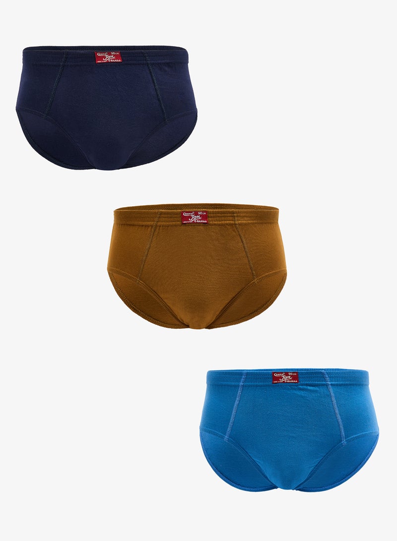 Seventy Five Basics Pack Of 3 Briefs - Image 1