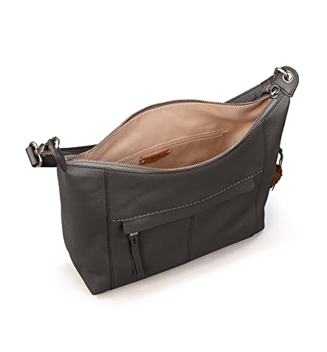 The Sak womens Alameda Hobo Bag In Leather, Slate 1, One Size US - Image 4