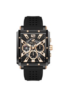 BEVERLY HILLS POLO CLUB BEVERLY HILLS POLO CLUB Men's Multi Function Black Dial Watch - BP3661X.651  - Image 1