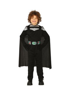 Kids Dark Knight  Batman Costume, 5-6 Years. Includes: Jumpsuit, cape, belt