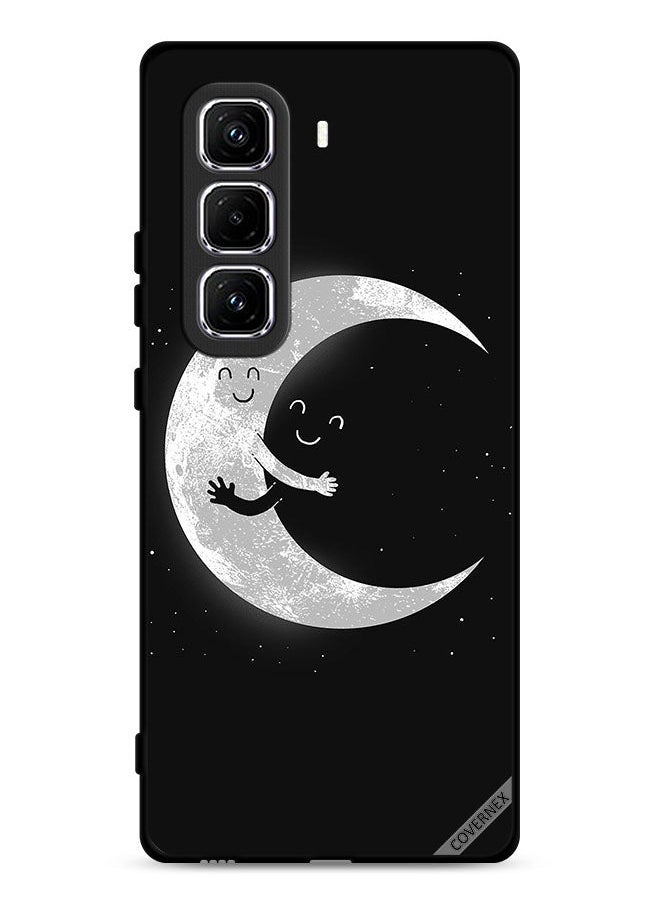 Covernex - Infinix Hot 50 Pro Plus 4G Protective Case Cover Moon & Dark Sky Hug - Image 1