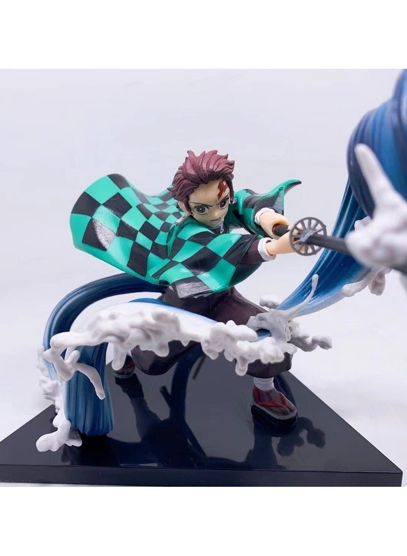 Tanjiro Kamado 19cm Action Figure，Perfect Desk Ornament and Birthday Toy for Kids - Image 2