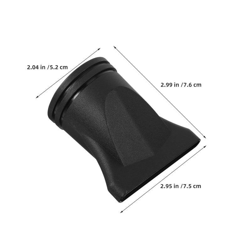 6 Pcs Narrow Hair Dryer Concentrator Nozzle 4.4 4.6cm Diameter Plastic Replacement - Image 3