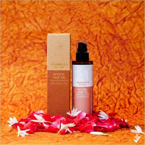 Anahata Mystic Hair Oil 100ml | Ayurvedic Hair Growth Oil with Organic Herbs & Natural Oils | Anti-Hair Fall, Dandruff Control & Scalp Nourishment | For Long, Strong & Shiny Hair – All Hair Types - Image 1