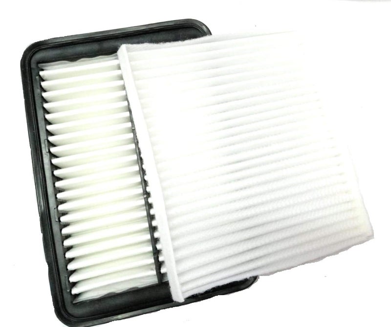 OGLS CAR ENGINE AIR FILTER + AC FILTER SET OF 2PCS COMPATIBLE WITH BEAT - DIESEL - Image 2