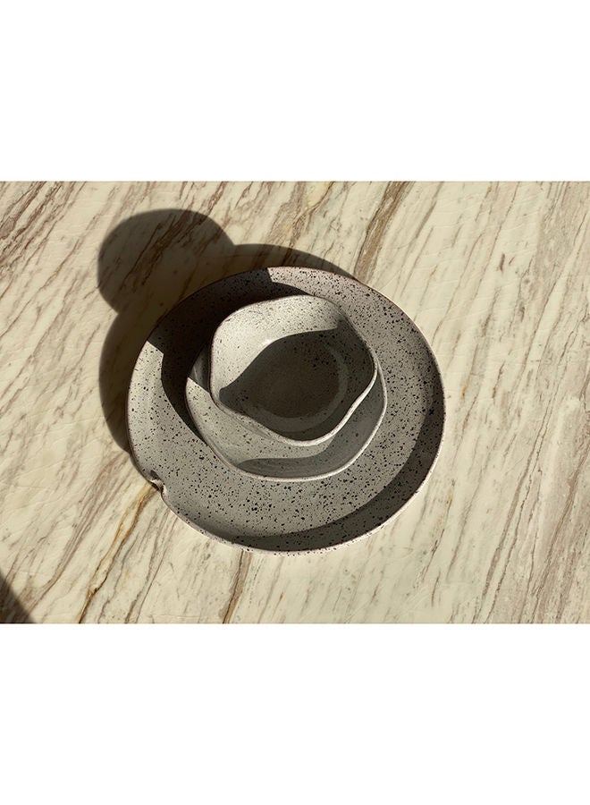 Home Pro Pottery Space Bowl Grey 15 Cm - Image 3