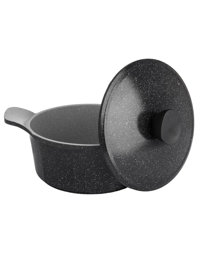 Joel Granite Cookware Set 9 Pieces Black Color
