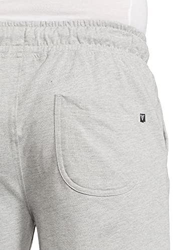 Van Heusen Athleisure Men Knit Shorts - Cotton Rich - Smart Tech, Easy Stain Release, Anti Stat, Ultra Soft, Quick Dry_50001_Grey Melange_S - Image 4