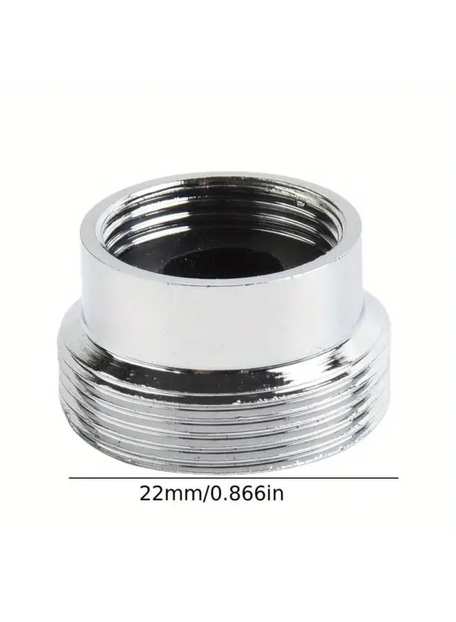Metal Shower Head Adapter Water Saving Outer 22mm Universal Fit Rainfall Faucet Connector - Image 4