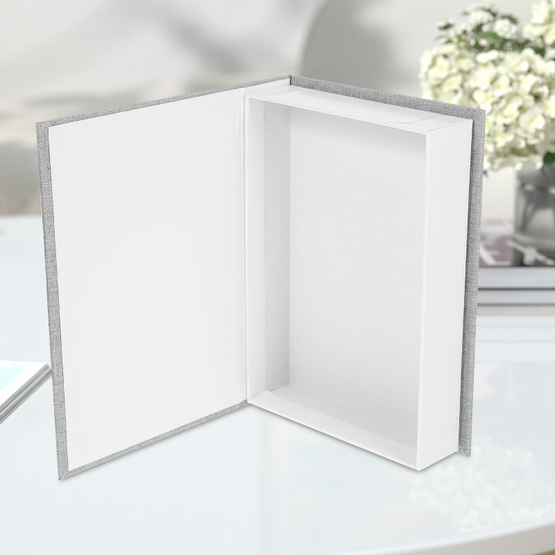 3pcs Faux Books Decorative Modern Book Boxes Decorative Linen Coffee Table Book DIY Crafts - Image 2
