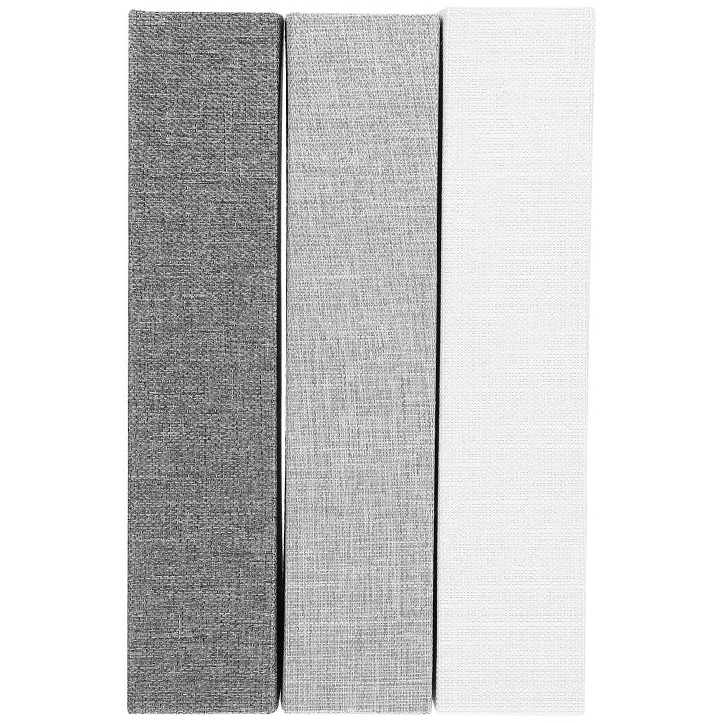 3pcs Faux Books Decorative Modern Book Boxes Decorative Linen Coffee Table Book DIY Crafts - Image 1