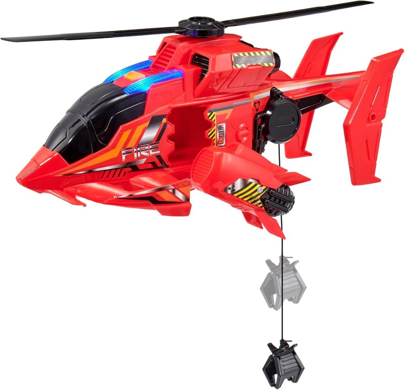 تيم ستيرز لعبة طائرة هليكوبتر الإطفاء Teamsterz Mean Machines - Image 4