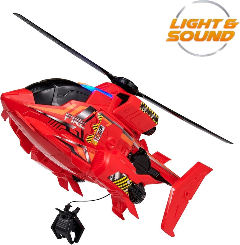 تيم ستيرز لعبة طائرة هليكوبتر الإطفاء Teamsterz Mean Machines - Image 3