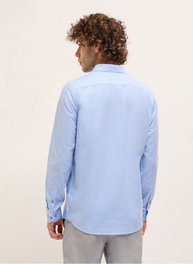 THE BEAR HOUSE Men's Shirt for Casual and Formal Wear | Classic Button-Down Style for Office, Daily Use, Travel, Events & All-Season Outfits | Versatile & Stylish Wardrobe Essential for Every Occasion - Image 3