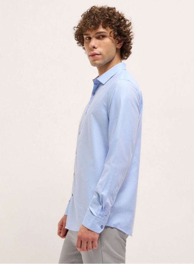 THE BEAR HOUSE Men's Shirt for Casual and Formal Wear | Classic Button-Down Style for Office, Daily Use, Travel, Events & All-Season Outfits | Versatile & Stylish Wardrobe Essential for Every Occasion - Image 4