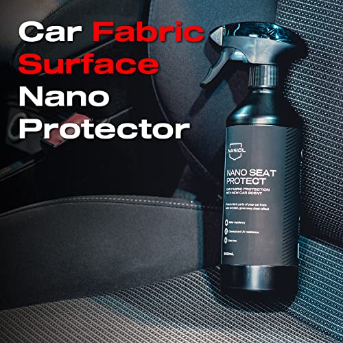 Nasiol Nano Seat Protect Car Fabric Protection with New Car Scent, Upholstery Care, Water Repellent for Fabric, Stain Repellent, Interior Care Products 17fl.oz. - Image 5