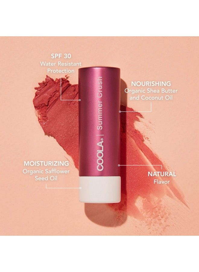 COOLA Organic Tinted Lip Balm & Mineral Sunscreen With Spf 30 Dermatologist Tested Lip Care For Daily Protection Vegan Summer Crush 0.15 Ounce - Image 3