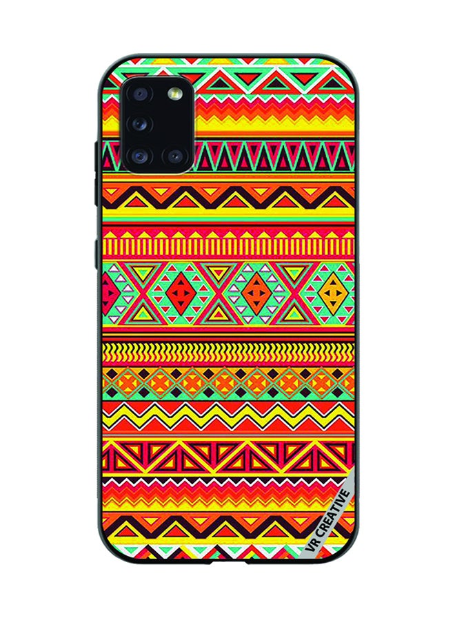 VR CREATIVE Protective Case Cover For Samsung Galaxy A31 Abstract Design Multicolour - Image 1
