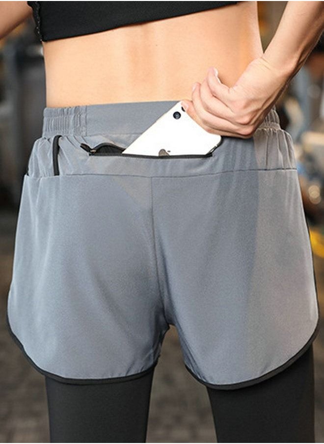 Nomadic Noble Dri-FIT  Fake two pieces Woven Hybrid Running Joggers fitness  - Image 4