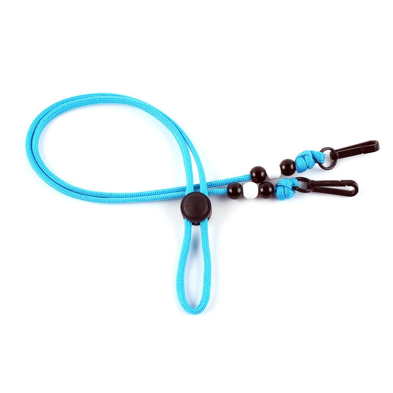 Simple Solid Color Mask Cord Sky Blue 