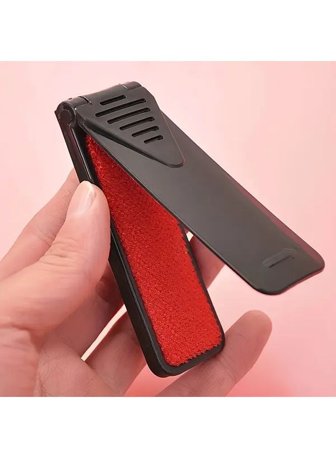 Portable Black Clothing Brush For Sweater And Home Cleaning Dust Removal - Image 2