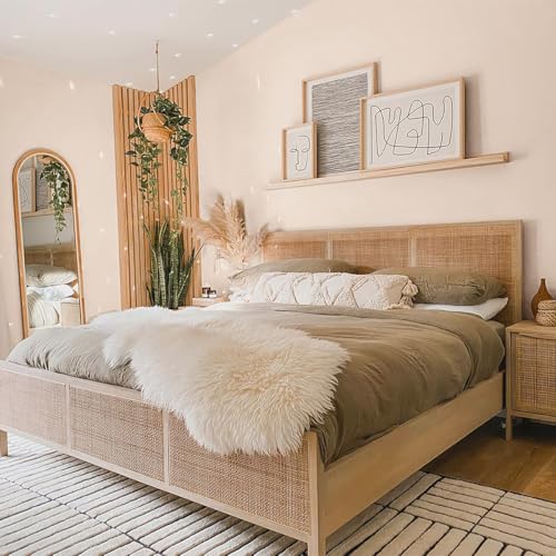 Froluya Beige Wallpaper Peel and Stick 16 inch x 197 inch Beige Contact Paper Matte Removable Waterproof Peel and Stick Wallpaper Self-Adhesive Contact Paper for Cabinets Bedroom Bathroom - Image 3
