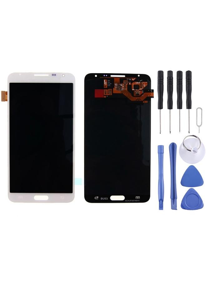 إيروريكس شاشة LCD أصلية بديلة + لوحة لمس لهاتف Galaxy Note 3 Neo / Lite N750 / N7505 باللون الأبيض - Image 1