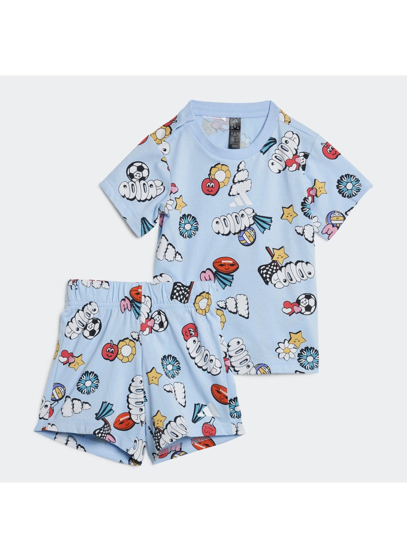 Adidas Infant Seasonal Essentials Fun T-Shirt  - Image 1