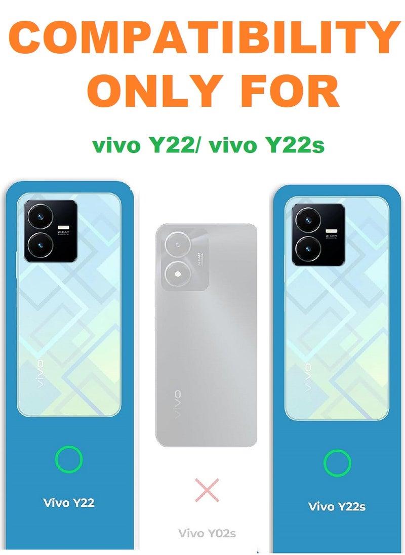 Super 2 Pieces Tempered Glass Screen Protector Anti-Spy Privacy Designed For vivo Y22 Full Screen Coverage And Bubble Free - Image 3