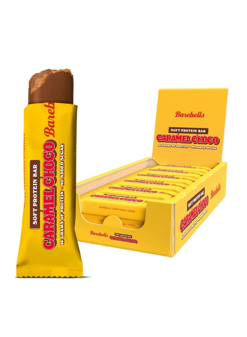 Barebells Soft Protein Bar Caramel Choco 55g Pack Of 12 - Image 1