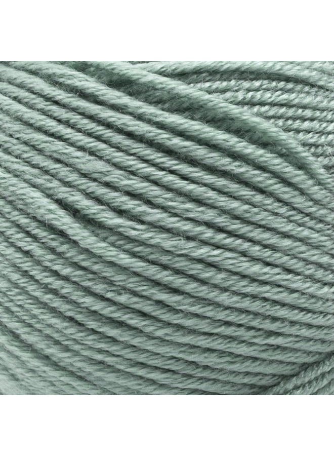 Estako DailyKnit-DK - (4 Skeins Pack) - 100% Anti-Pilling Acrylic Yarn - Soft DK Light Weight #3 - (4 x 3.52 oz / 4 x 273 yds) - for Knitting & Crocheting (80004 - Mint Green) - Image 2