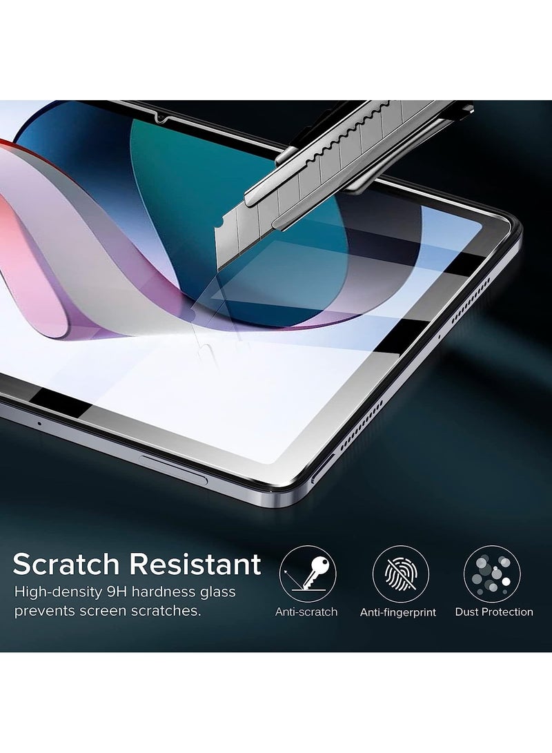 【2+2 pcs】 Xiaomi Redmi Pad 10.61 2022 Screen Protector with Camera Lens Protector, 9H Hardness HD Scratch Resistance 【3D Tempered Glass】 - Image 5