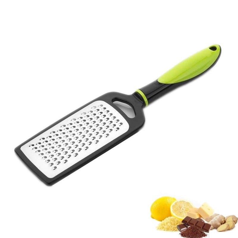 Stewit® Cheese Grater with Handle - Parmesan Cheese, Lemon, Ginger, Garlic, Fruits, Chocolate Grater, Handheld Fine Zester Graters with Upgrade Rust-Proof Sharp Stainless Steel Blade - Image 3