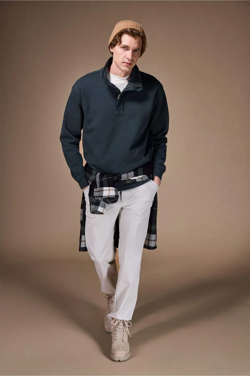 ديفاكتو Elastic Waist Pockets Trousers