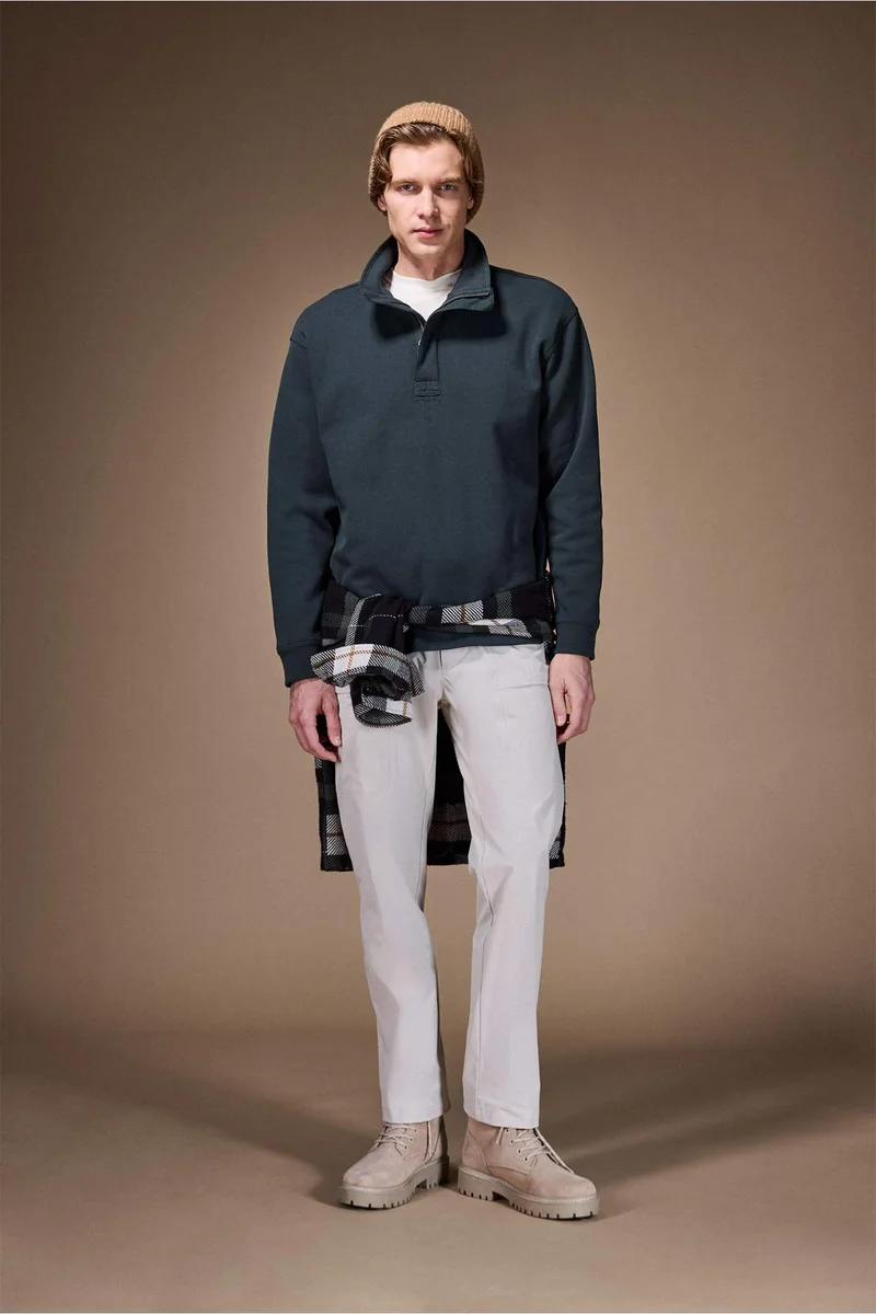 ديفاكتو Elastic Waist Pockets Trousers