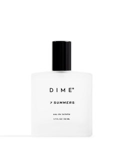 DIME Dime Beauty Perfume 7 Summers, 1.7 oz / 50 ml - Sweet Floral Scent, Hypoallergenic, Clean Perfume, Eau de Toilette For Women  - Image 1