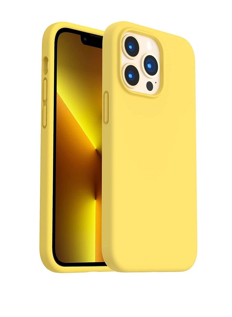 Silicone Protective Case Compatible with iPhone 13 Pro Soft Liquid Gel Rubber Cover Shockproof Bumper Anti-Scratch Anti-Fingerprint Anti-Drop Slim Cover for iPhone (for iPhone 13 Pro  ) - Image 1