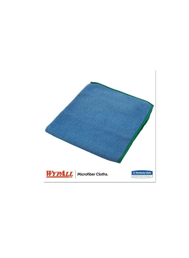 WypAll WypAll Microfiber Cloths - Blue 6-Pack, Durable & Absorbent, Professional-Grade - Image 3