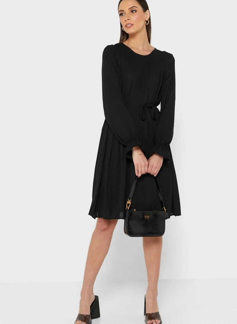 Jacqueline de Yong Pleated Midi Dress