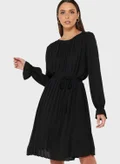 Jacqueline de Yong Pleated Midi Dress