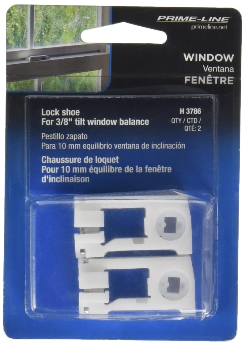 PrimeLine H 3786 Window Channel Balance Shoe Set 1 Set