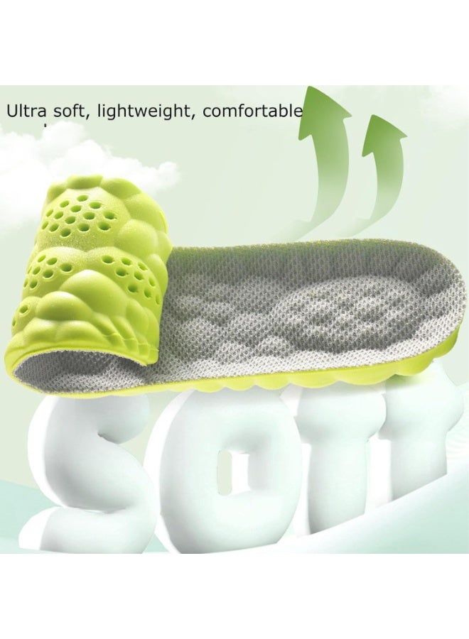 Height-Increasing Insoles for  Men & Women  Wowen-4D Cloud Technology Insoles Super Soft and Comfortable Elevator Insoles Memory Foam Heel Lift Pads, 2.5cm Heel Lift，（EU 43-45） - Image 3