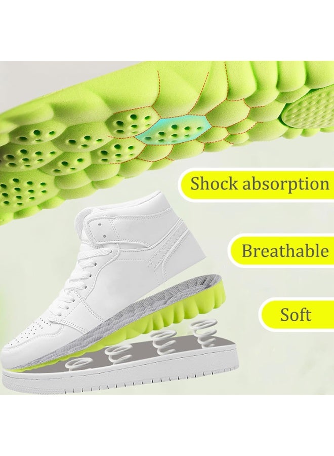 Height-Increasing Insoles for  Men & Women  Wowen-4D Cloud Technology Insoles Super Soft and Comfortable Elevator Insoles Memory Foam Heel Lift Pads, 2.5cm Heel Lift，（EU 43-45） - Image 4