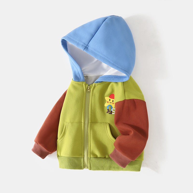 Boys' Coat New Girls' Top Spring Western Style Baby Clothes Baby Spring Clothes Children'S Clothes For Outer Wear - Image 3
