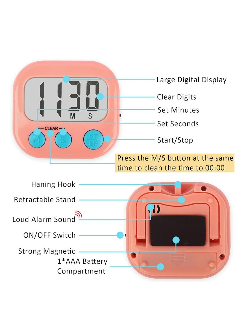 Bukela - Classroom Timers for Teachers Kids Large Magnetic Digital Timer 1 Pack - Image 1